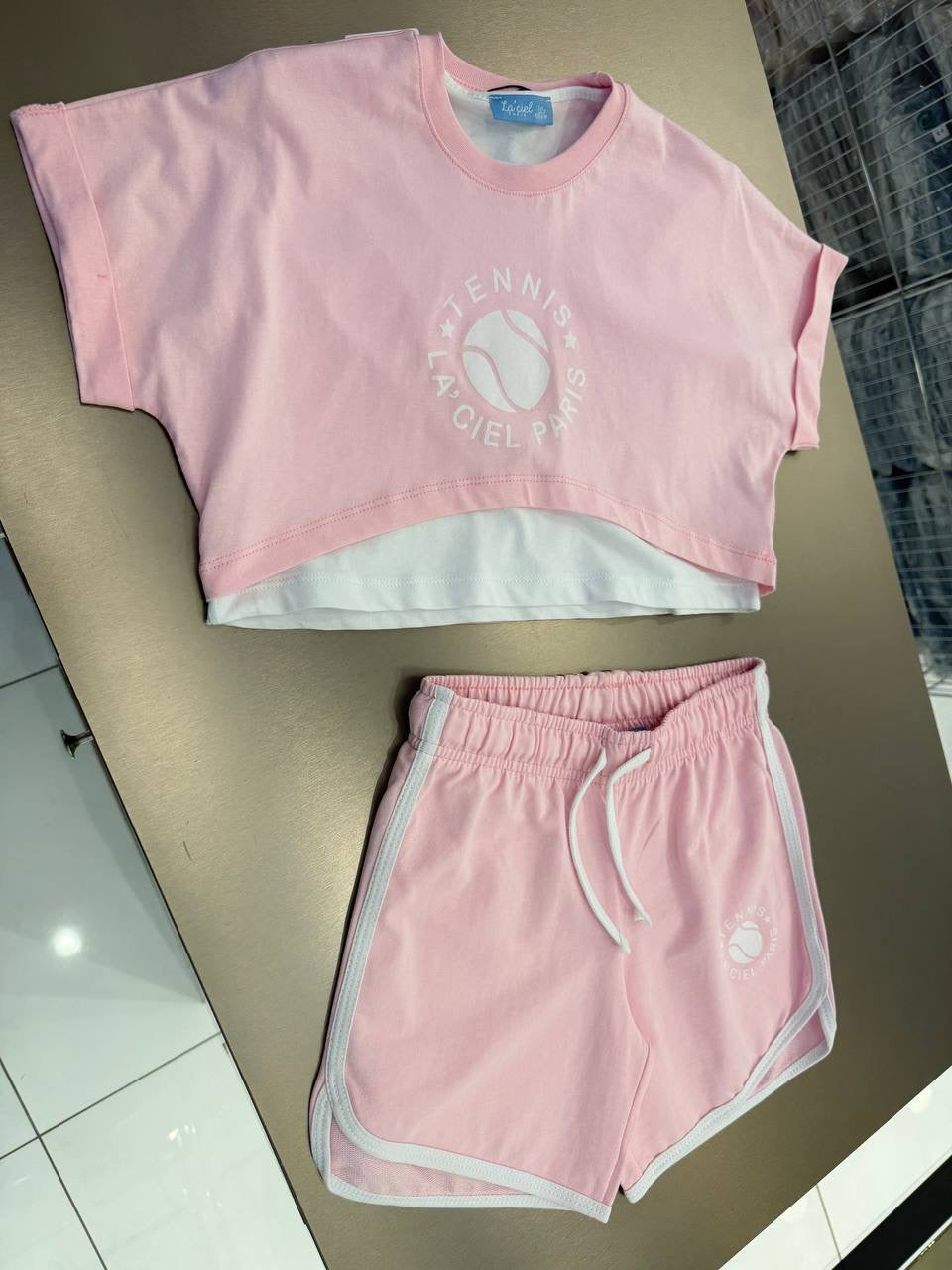 La'ciel Paris Pink Sport Tennis Set