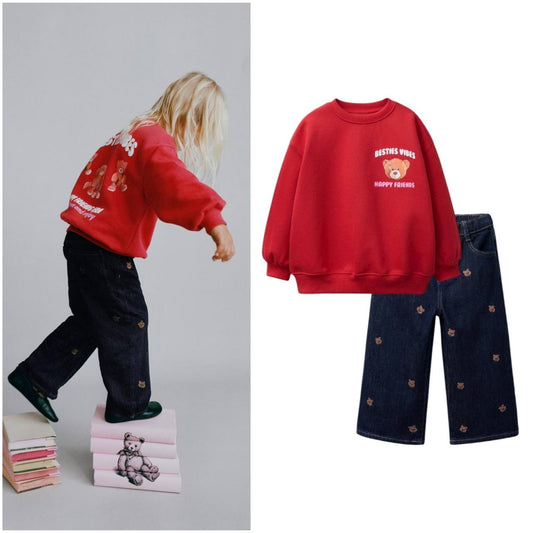 Besties Vibes Teddy Bear Set