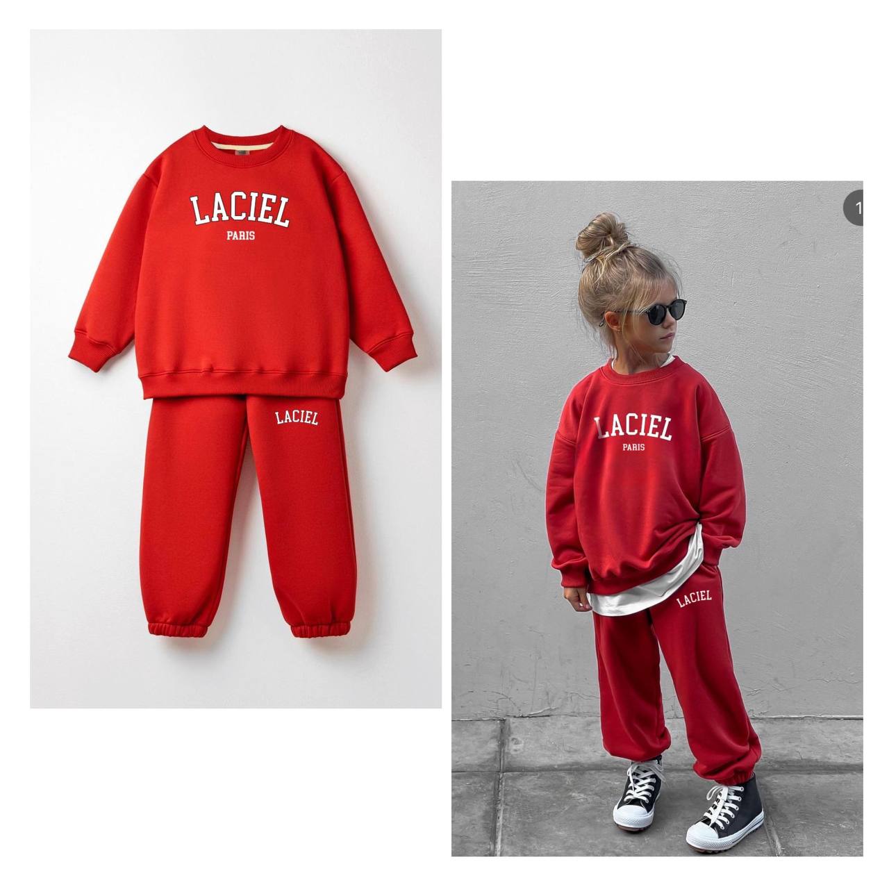 La’ciel Paris Red set