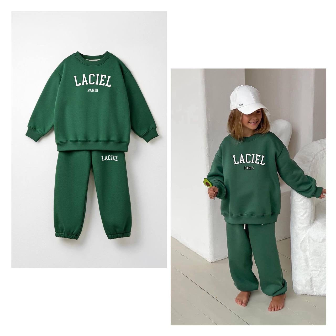 La’ciel Paris Green set