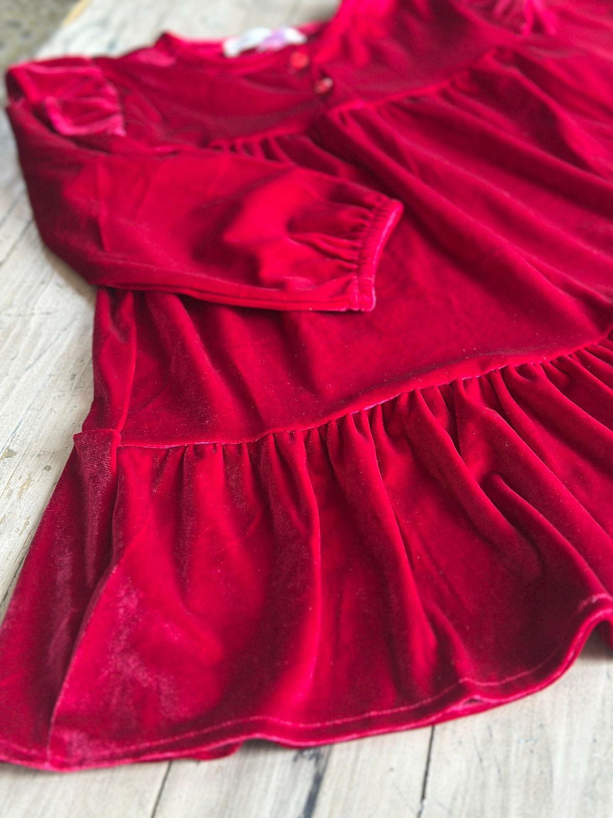 Zara Velvet Burgundy dress