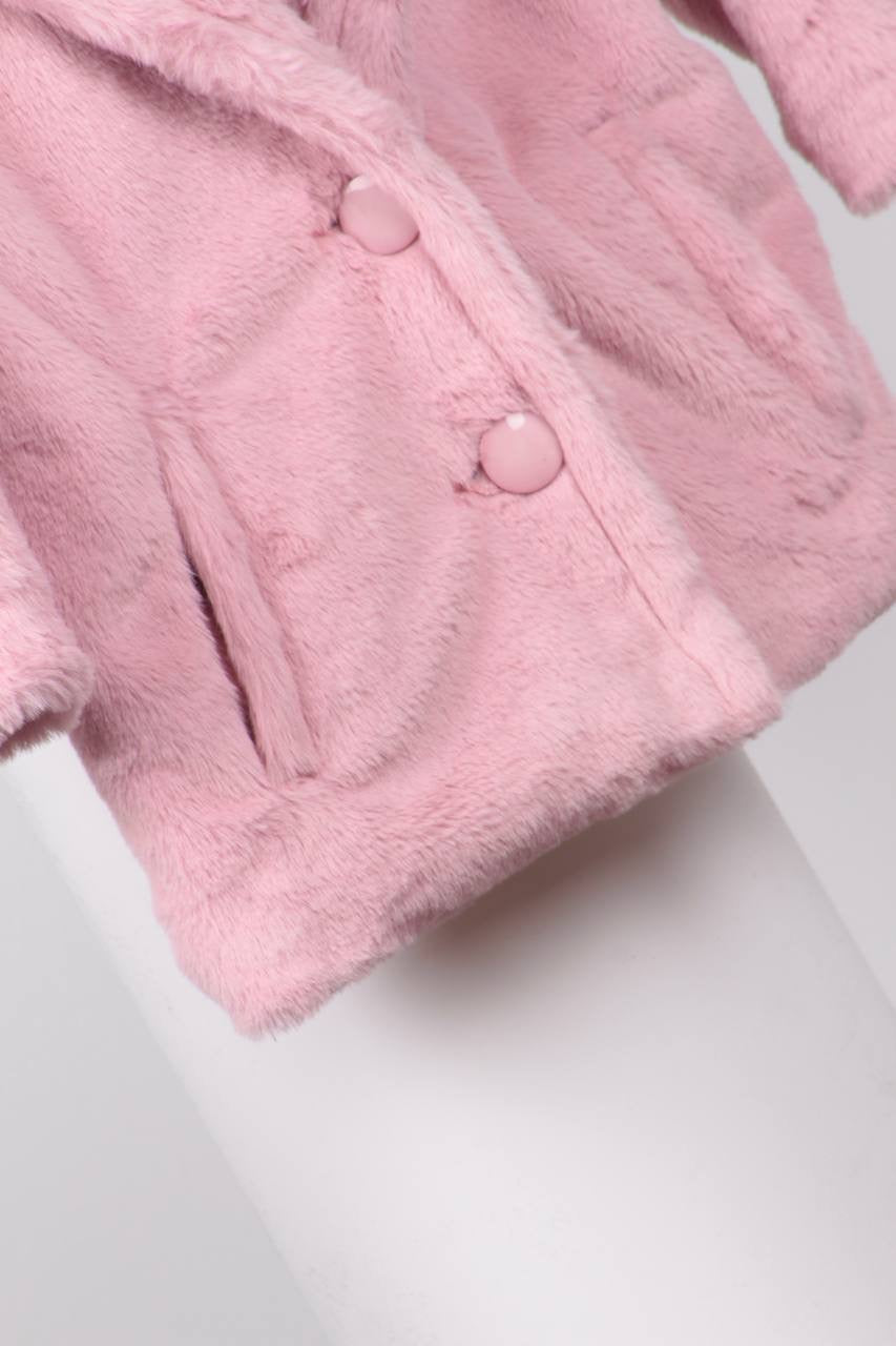 La’ciel Paris Fluffy Dusty Pink Jacket