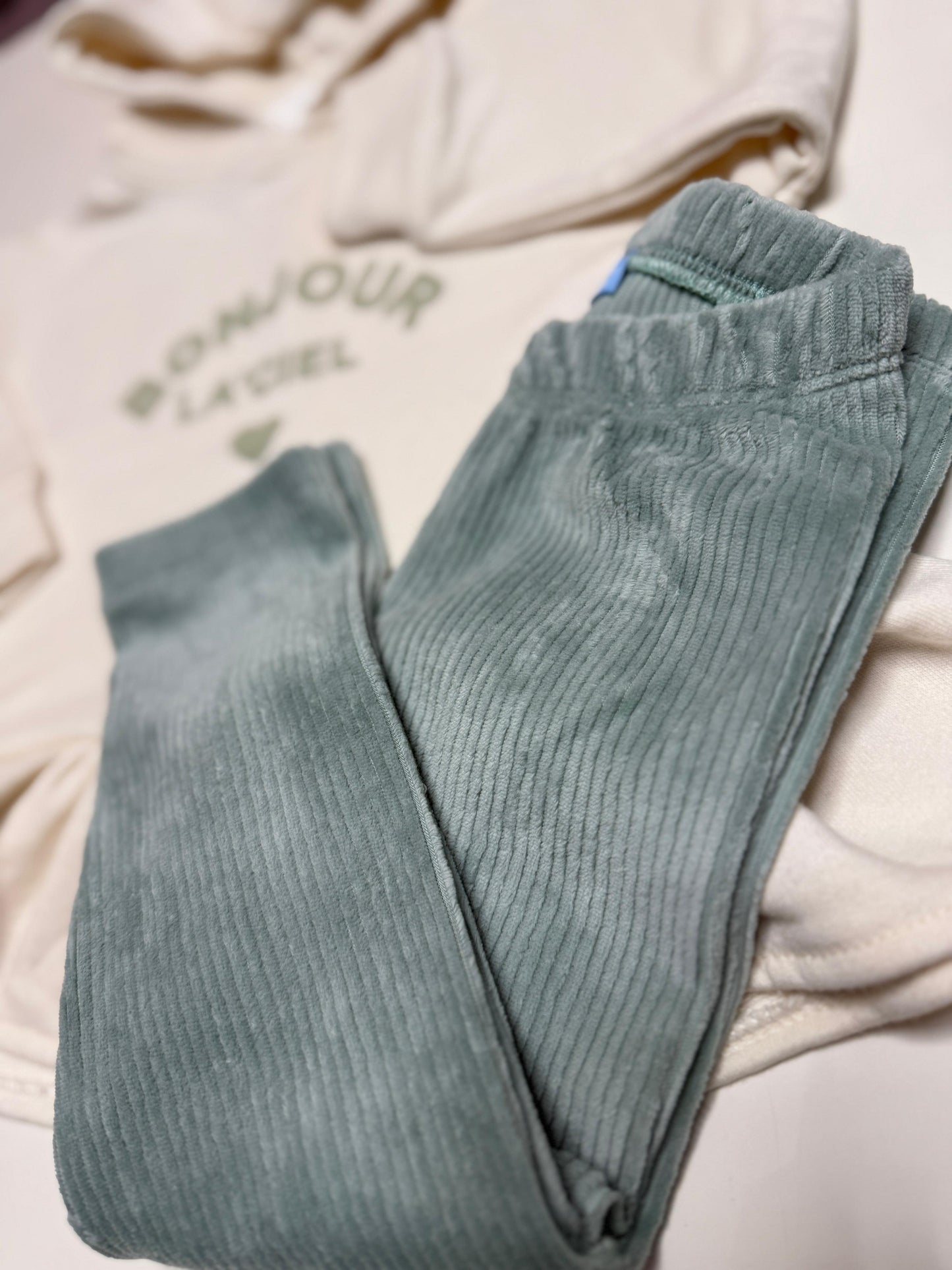 Bonjour La’ciel Off-white Hoodie Set