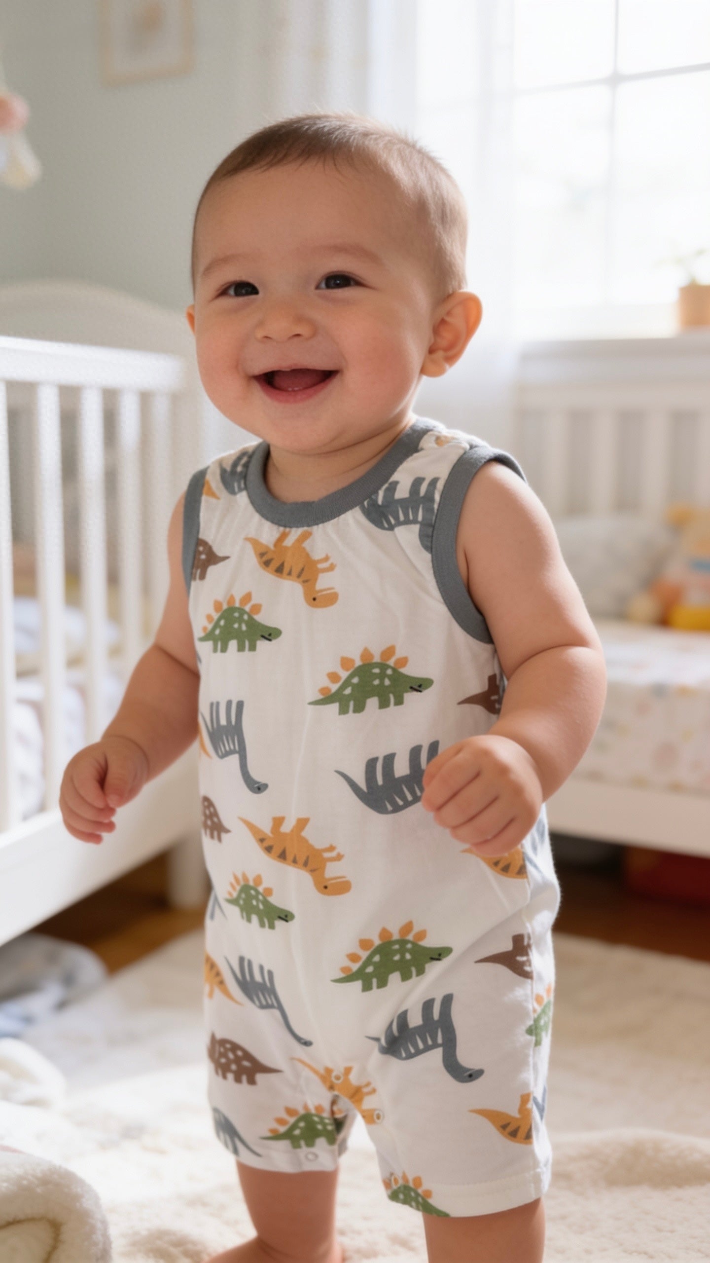 Dinosaur Baby Romper