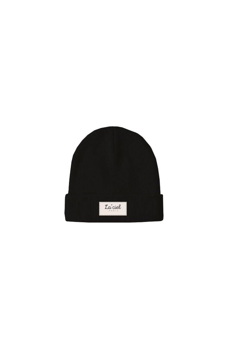 La’ciel Paris Black Beanie