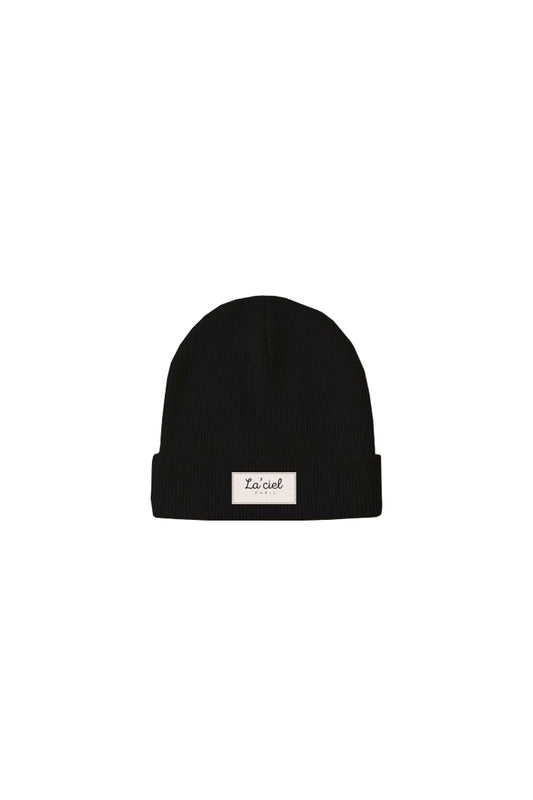 La’ciel Paris Black Beanie