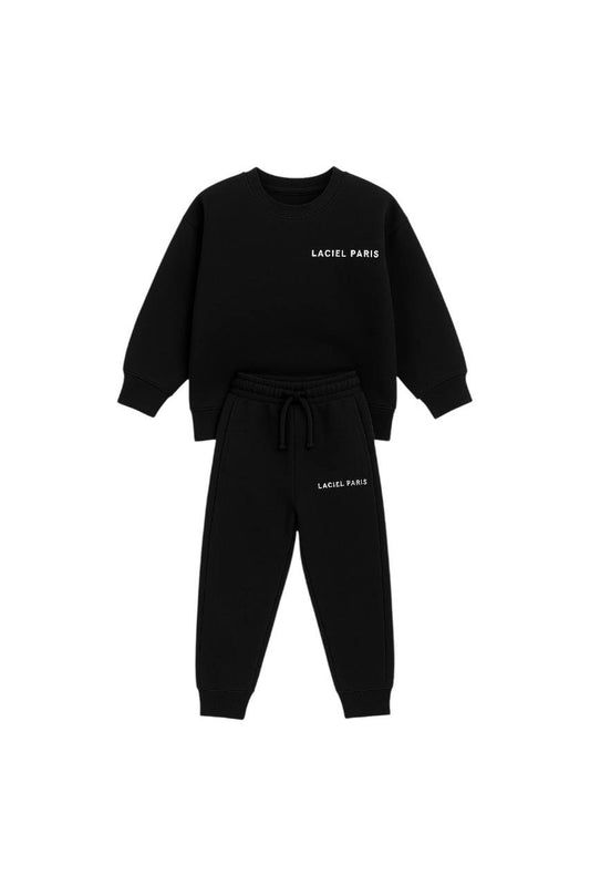 La’ciel Paris Black Essential Tracksuit