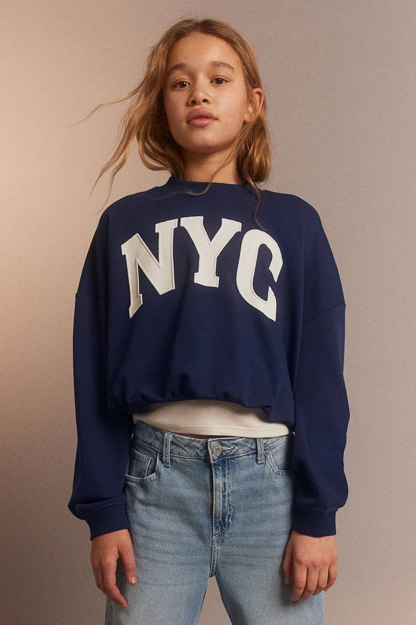 NYC Navy Blue Sweatshirt