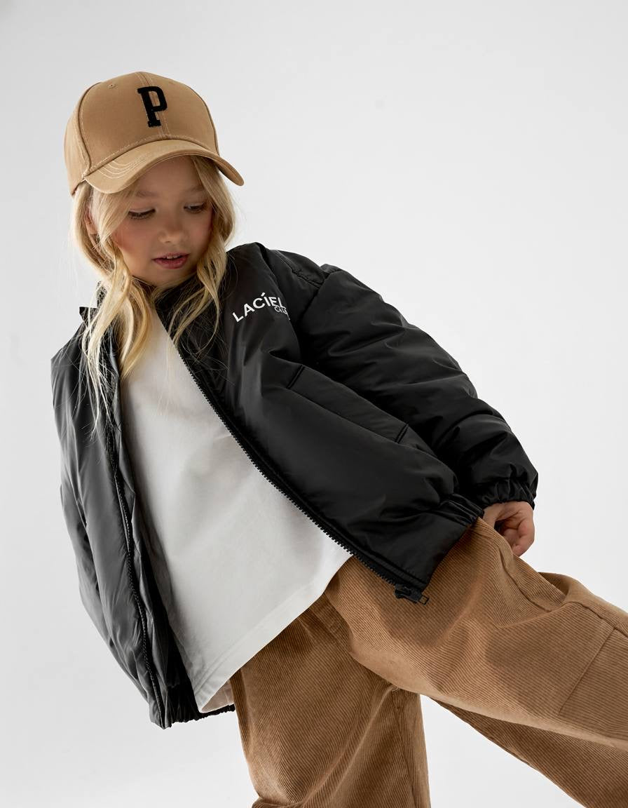 La’ciel Paris Waterproof Black Unisex Bomber Jacket