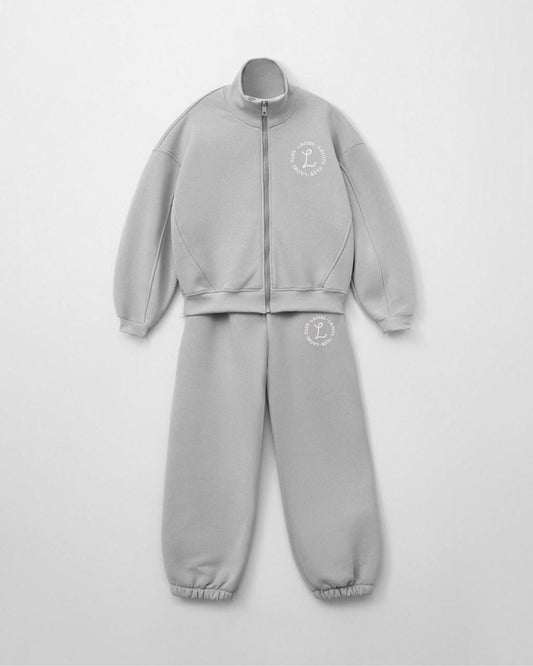 La’ciel Paris Grey Fleece Tracksuit