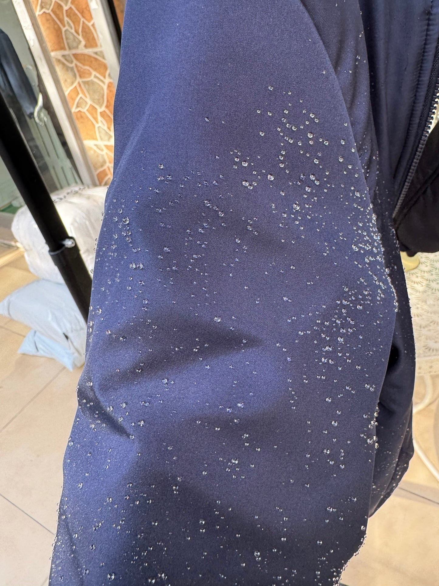 La’ciel Paris Waterproof Navy Blue Unisex Bomber Jacket