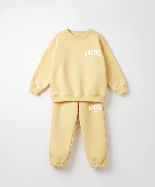 La’ciel Paris Butter Yellow Tracksuit