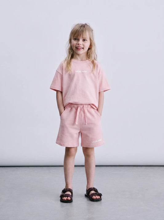 La’ciel Paris Pink Short Set