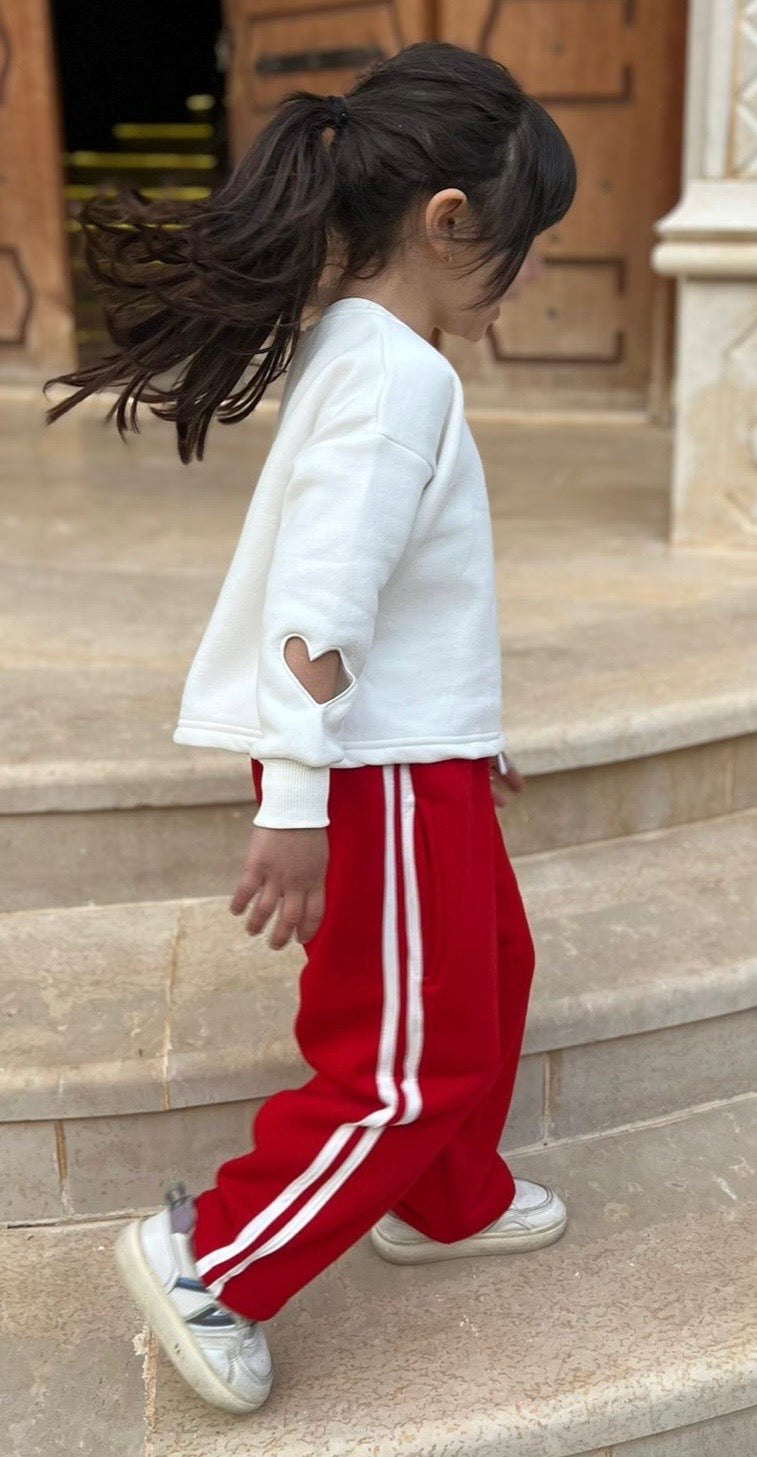 Zara Sporty Chic Red Set