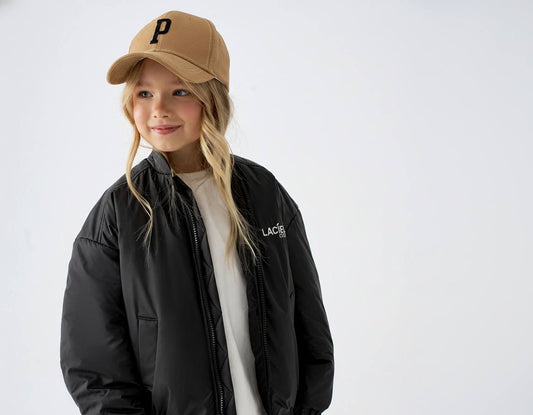 La’ciel Paris Waterproof Black Unisex Bomber Jacket