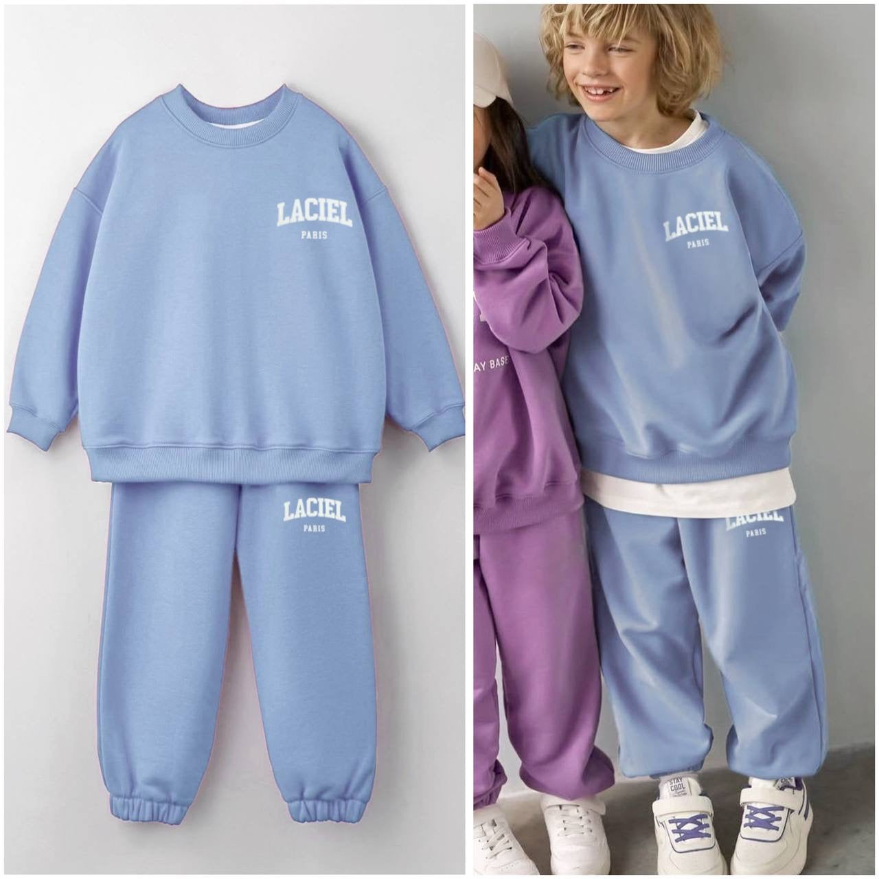 La'ciel Paris Baby Blue Tracksuit – Tinky Winky