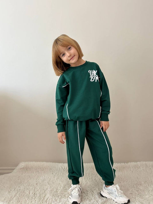 Emerald Green Sporty Set