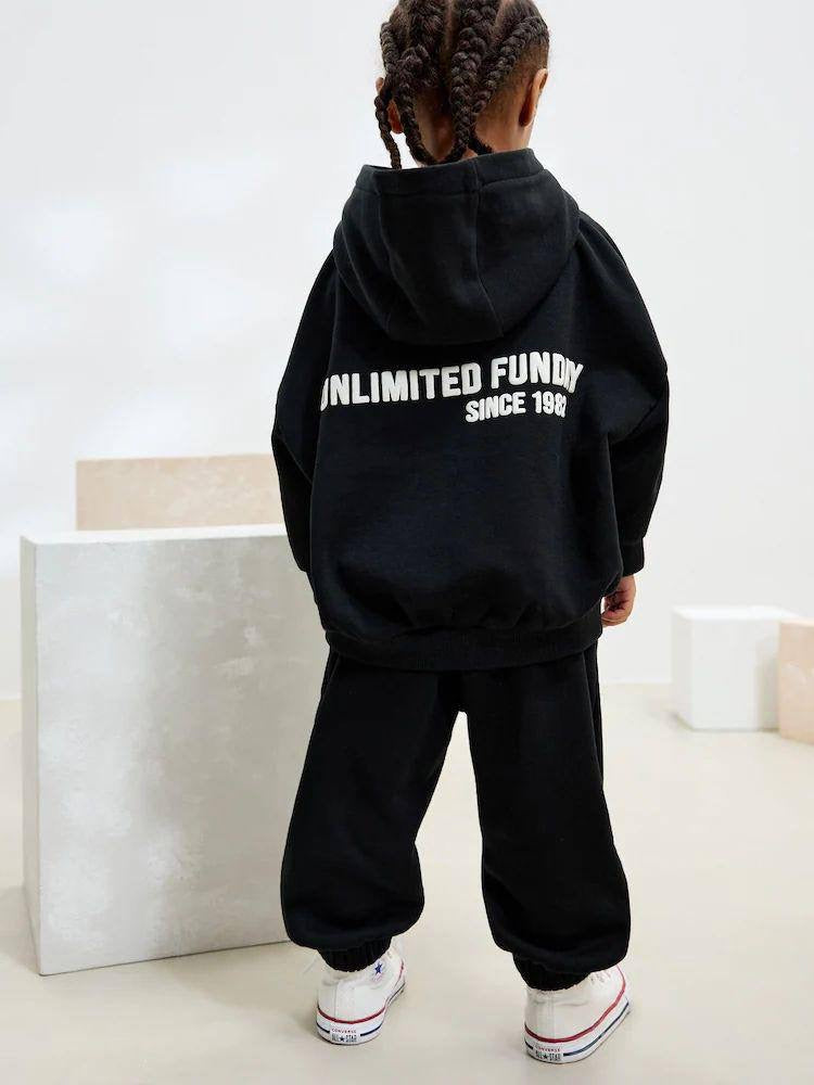 Unlimited Funday Black Hoodie Set
