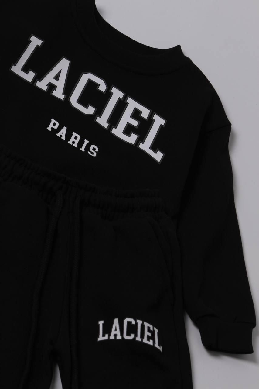La’ciel Paris Black Fleece set
