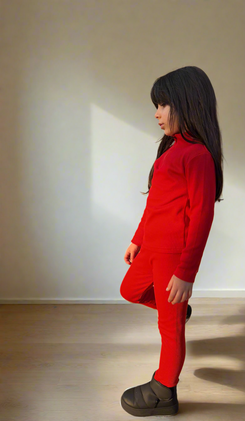 Zara Vibrant Red Set