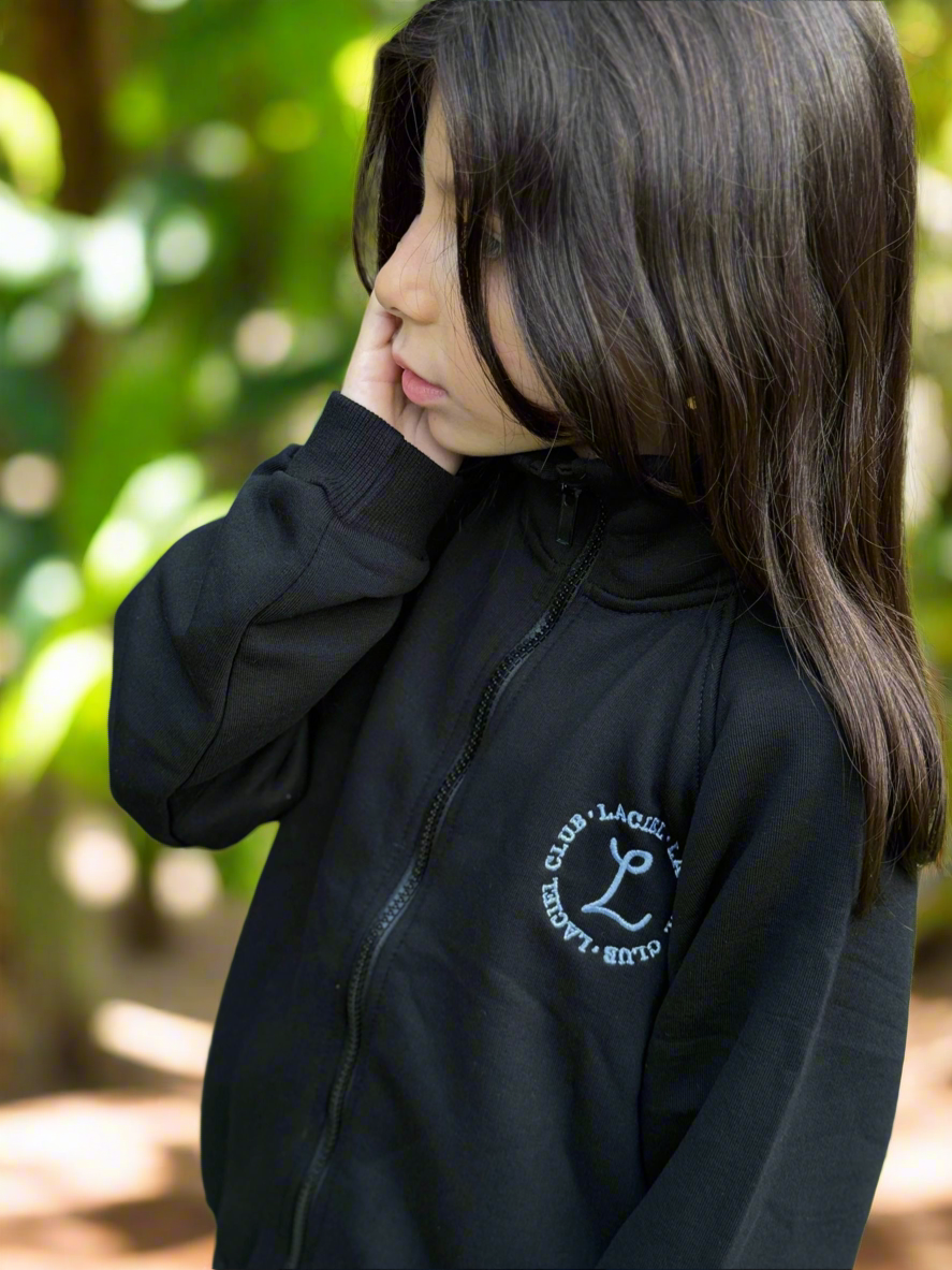 La’ciel Paris Black Fleece Tracksuit