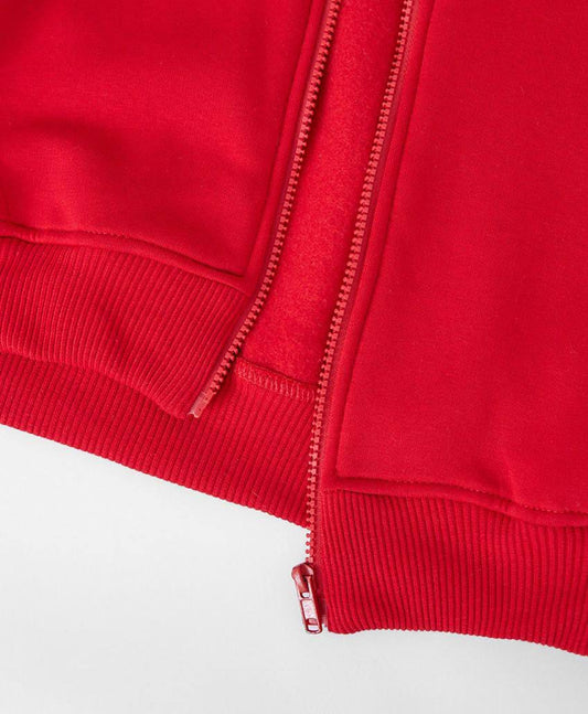 La’ciel Paris Red Fleece Tracksuit