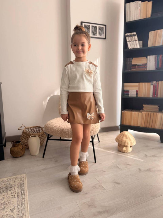 Cream & Caramel Grace Set