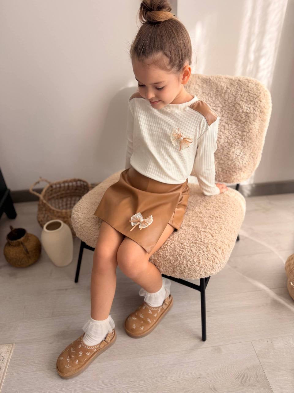 Cream & Caramel Grace Set