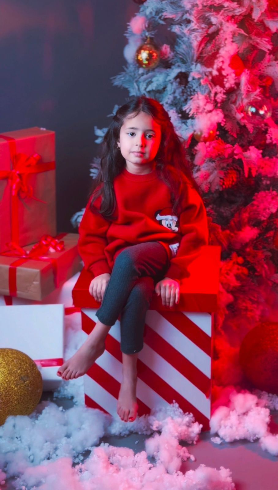 Zara Minnie Mouse Red Christmas Set