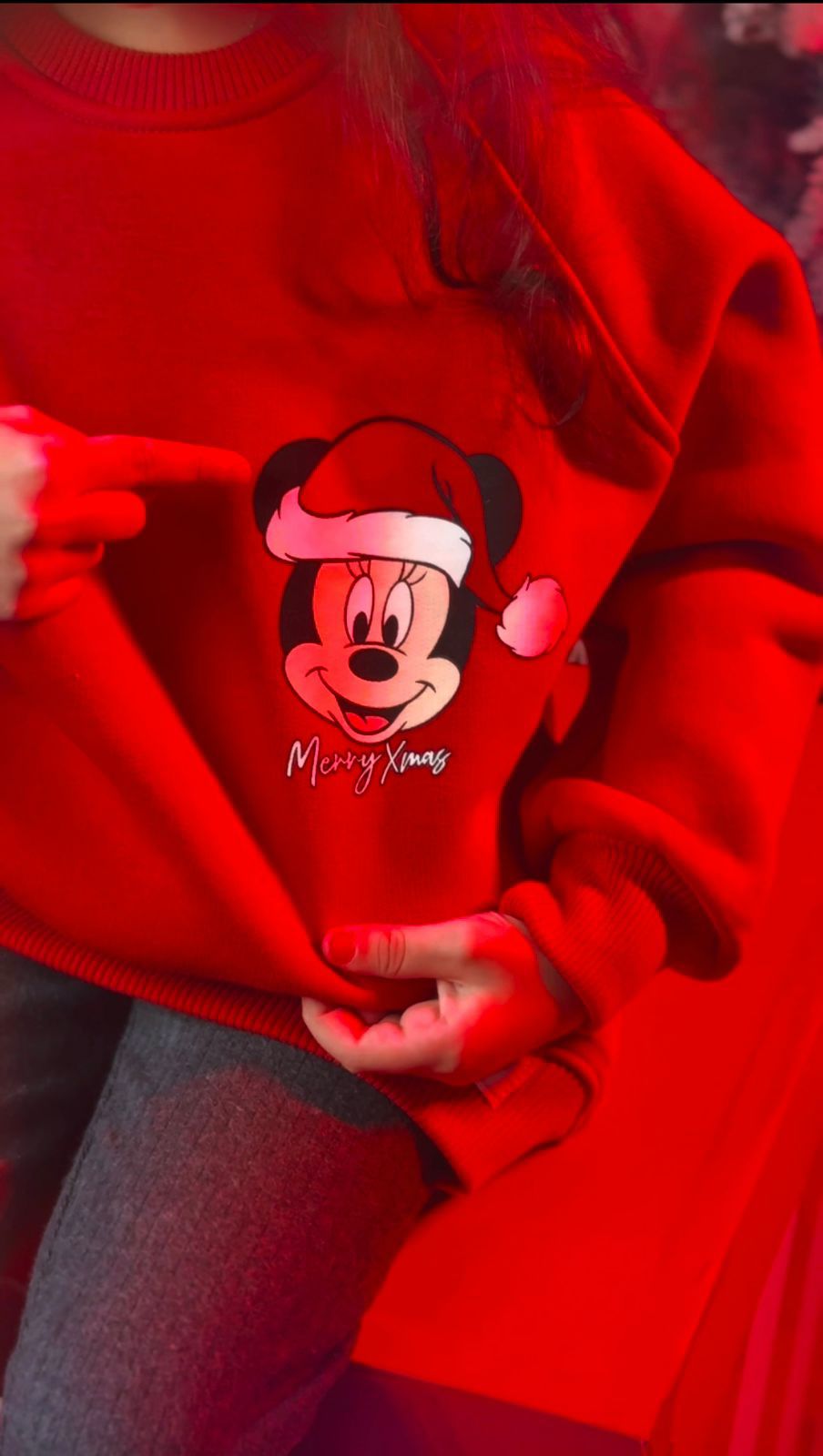 Zara Minnie Mouse Red Christmas Set