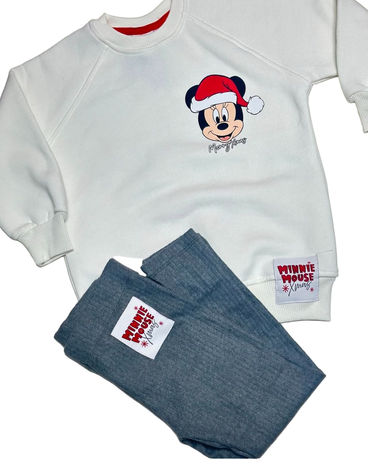 Zara Minnie Mouse Gray Christmas Set