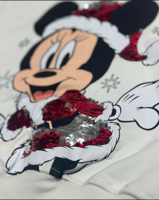 Zara Minnie Mouse Gray Christmas Set