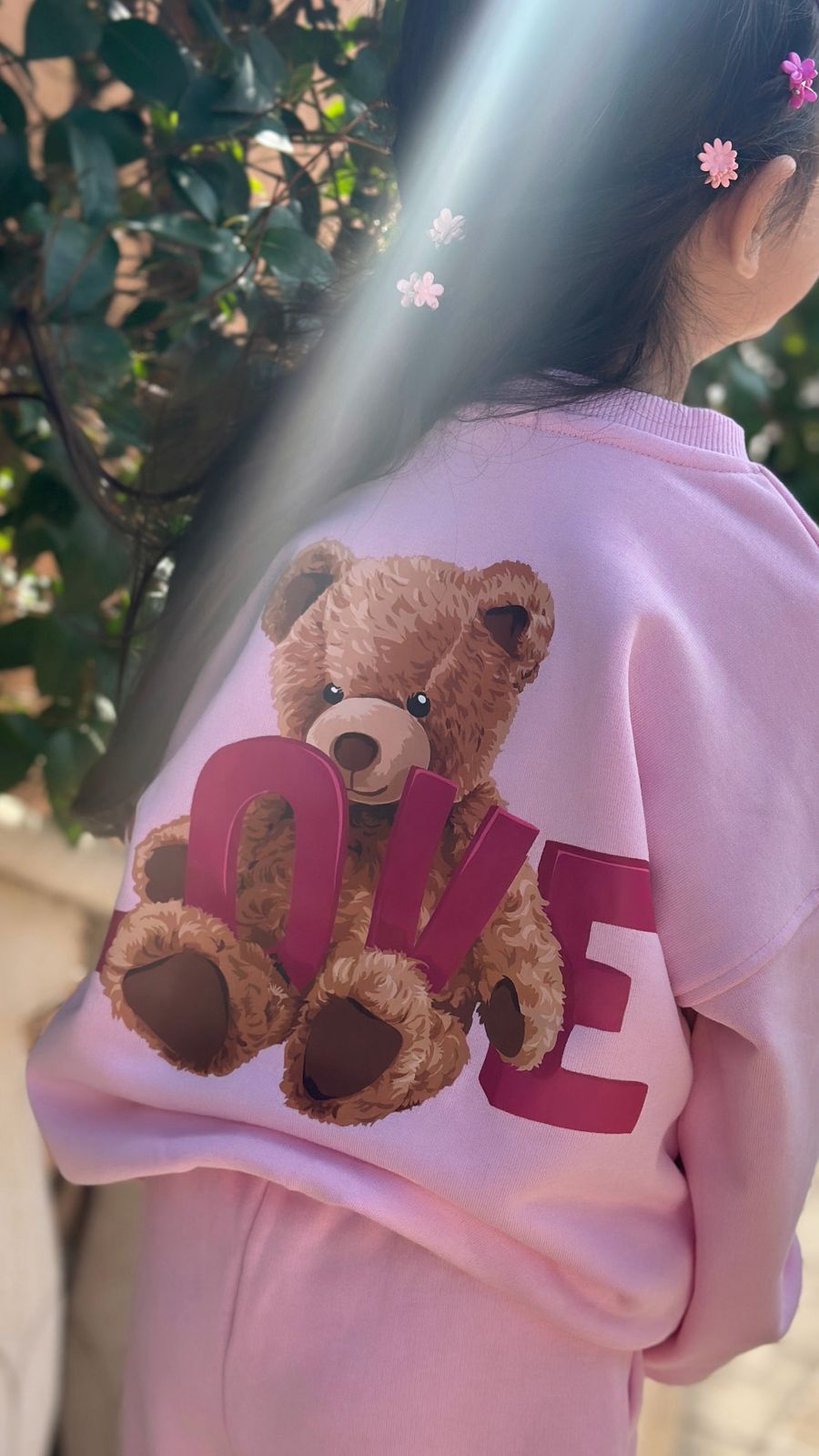 La’ciel Paris Love Teddy Bear Pink Set