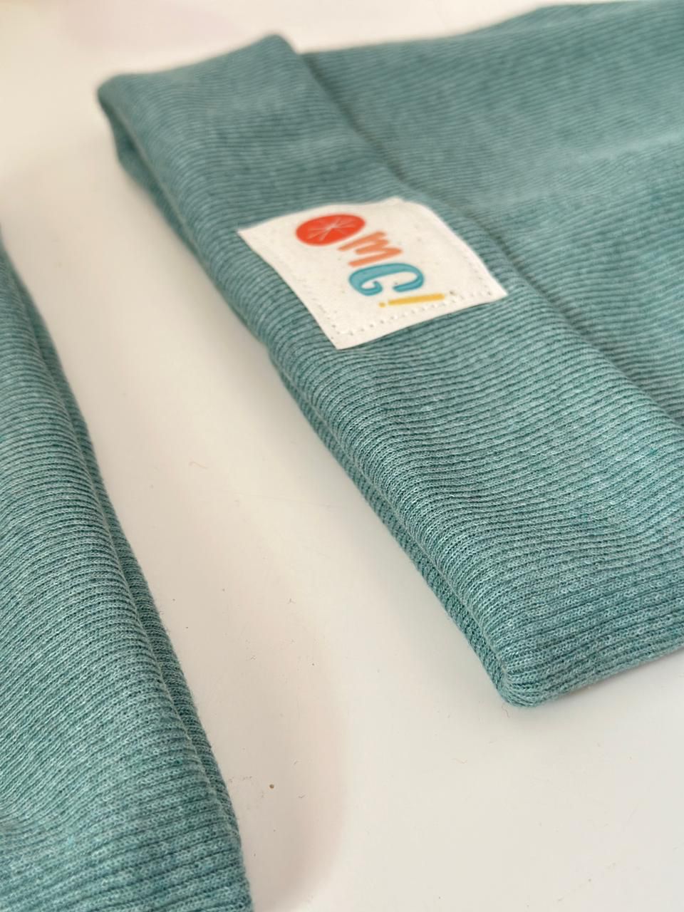 Seafoam Green Hat & Scarf Set