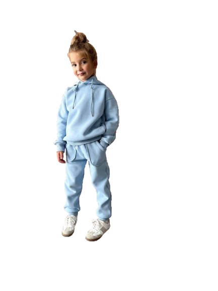 Light Blue Fleece Set