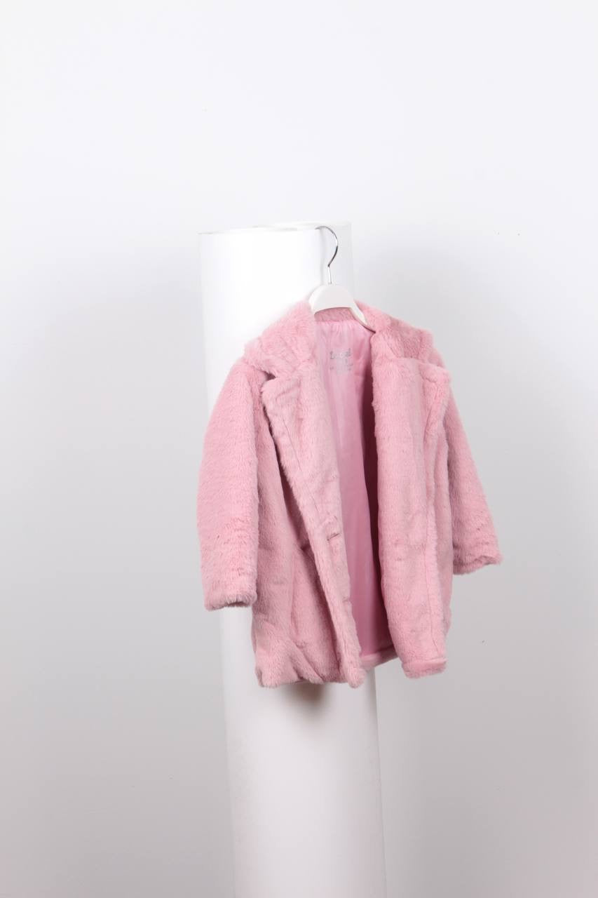 La’ciel Paris Fluffy Dusty Pink Jacket