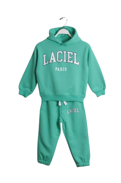 La’ciel Paris Turquoise Hoodie Set