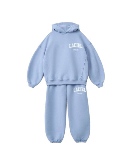 La'ciel Paris Light Blue Hoodie set